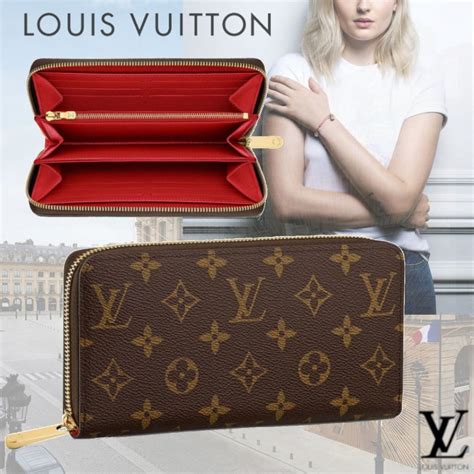 louis vuitton red zip wallet|zipper wallet louis vuitton.